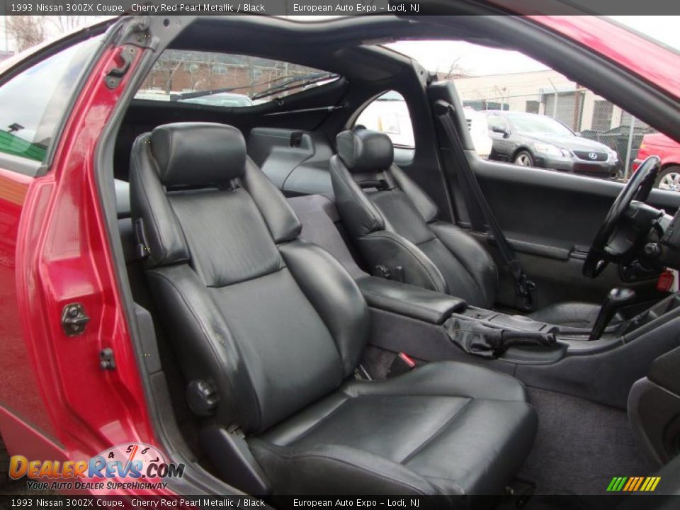 Black Interior - 1993 Nissan 300ZX Coupe Photo #7