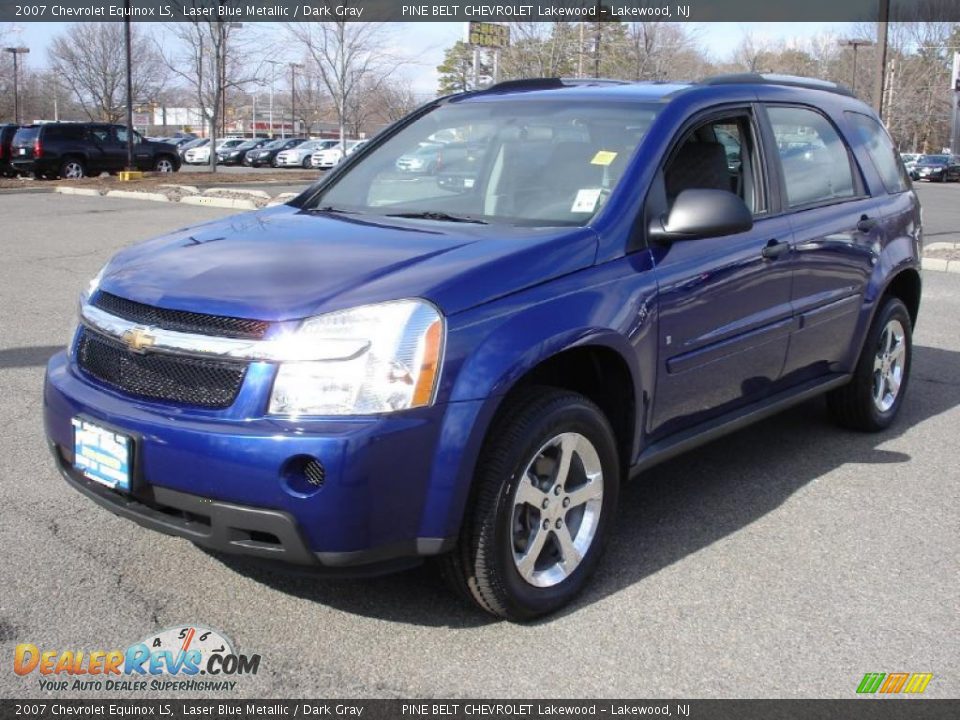 2007 Chevrolet Equinox LS Laser Blue Metallic / Dark Gray Photo #1