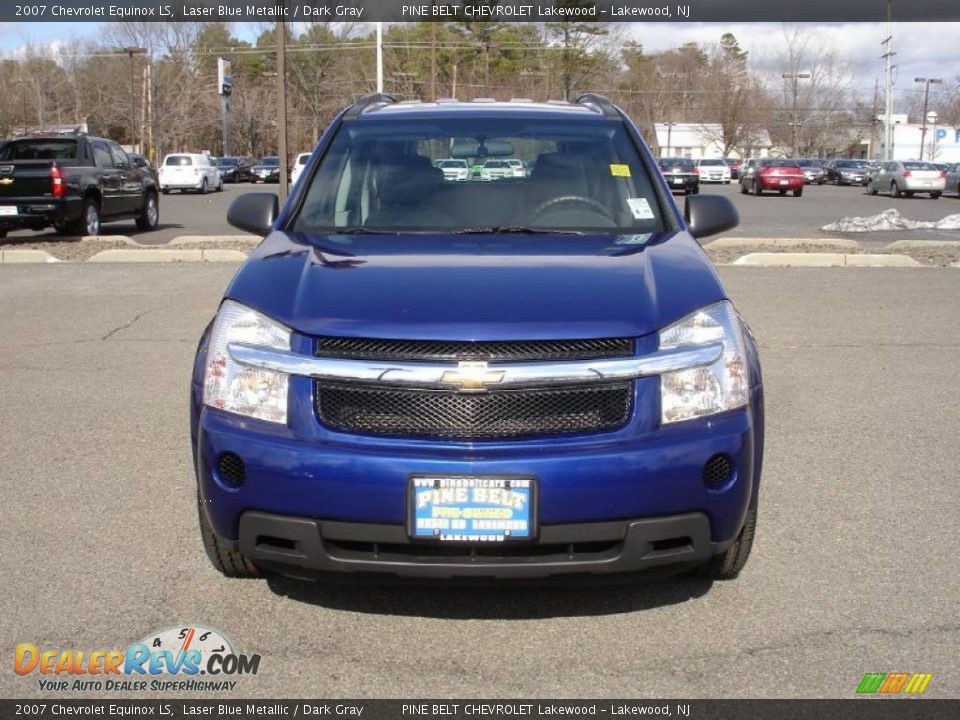 2007 Chevrolet Equinox LS Laser Blue Metallic / Dark Gray Photo #2