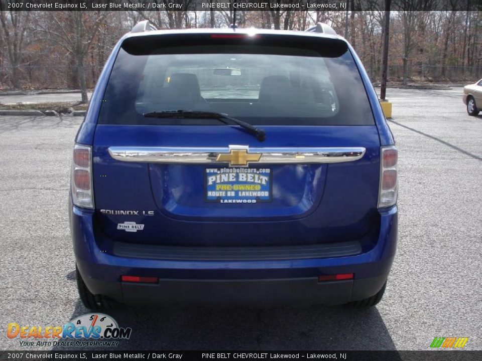 2007 Chevrolet Equinox LS Laser Blue Metallic / Dark Gray Photo #5