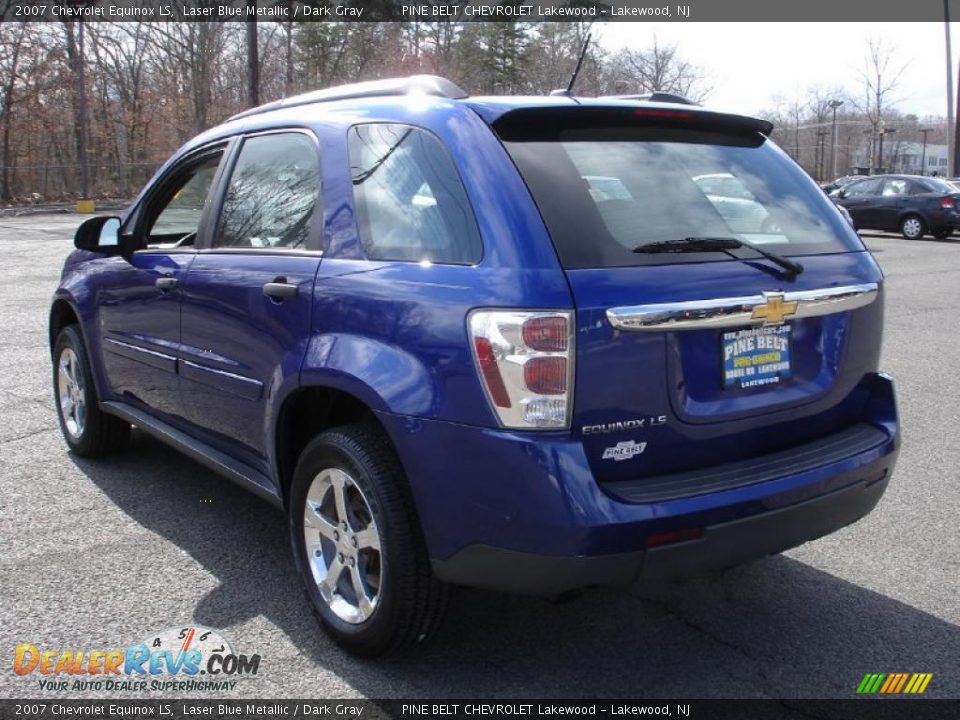 2007 Chevrolet Equinox LS Laser Blue Metallic / Dark Gray Photo #6