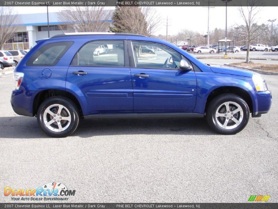 2007 Chevrolet Equinox LS Laser Blue Metallic / Dark Gray Photo #7