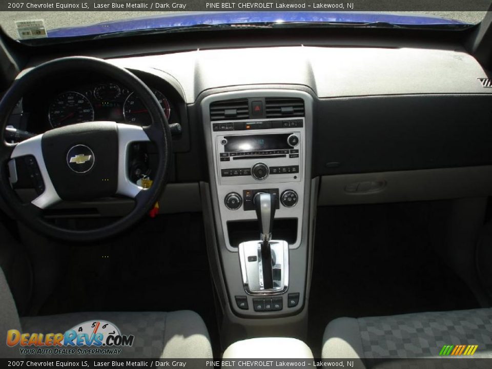 2007 Chevrolet Equinox LS Laser Blue Metallic / Dark Gray Photo #12