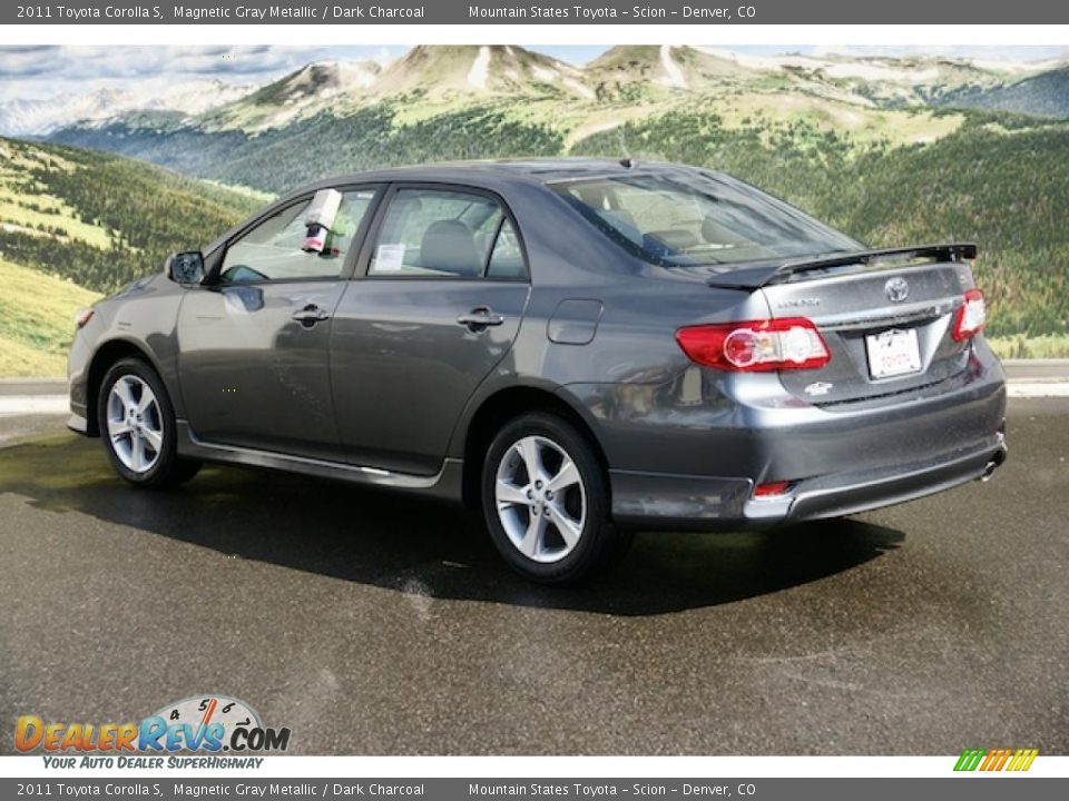 Magnetic Gray Metallic 2011 Toyota Corolla S Photo #3