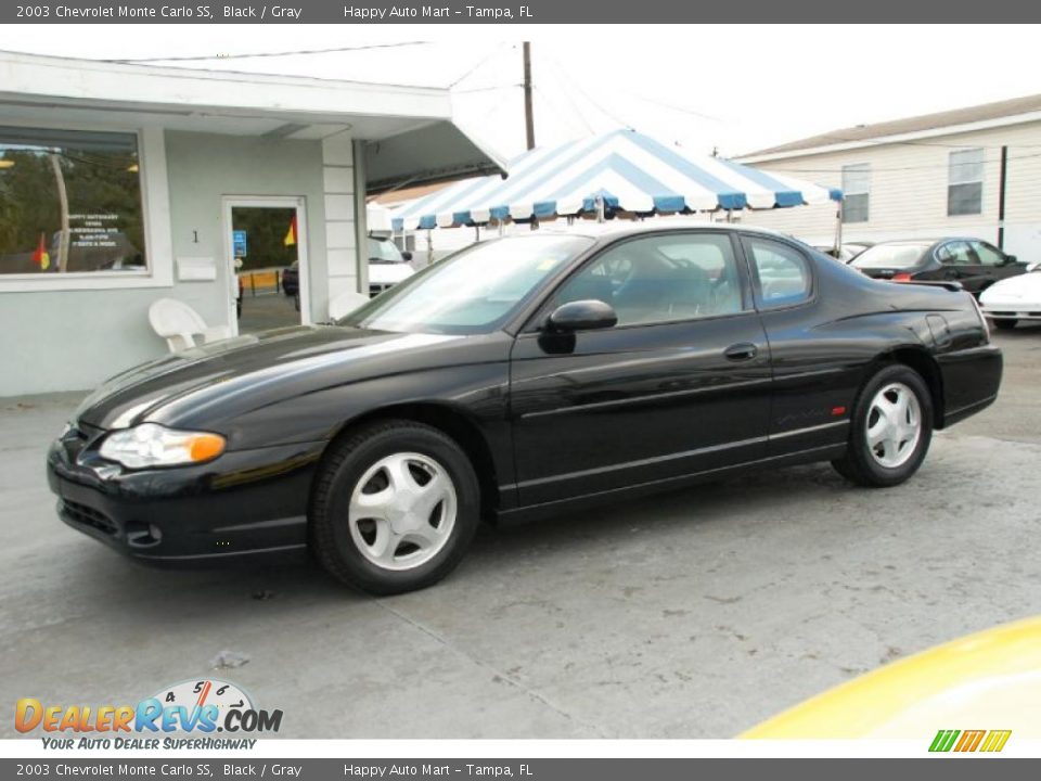 Black 2003 Chevrolet Monte Carlo SS Photo #1