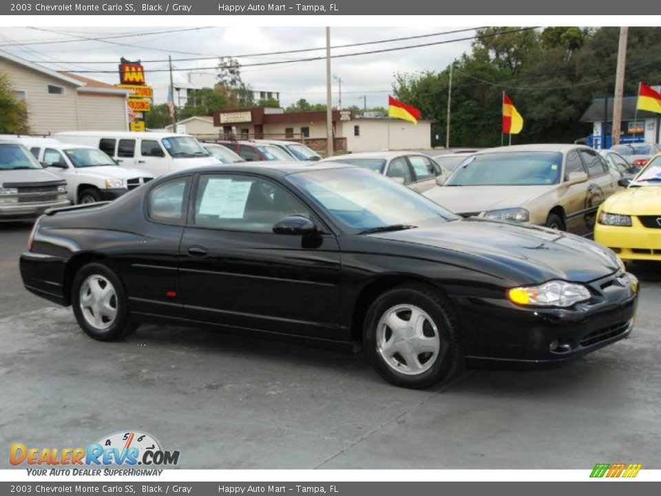 Black 2003 Chevrolet Monte Carlo SS Photo #4
