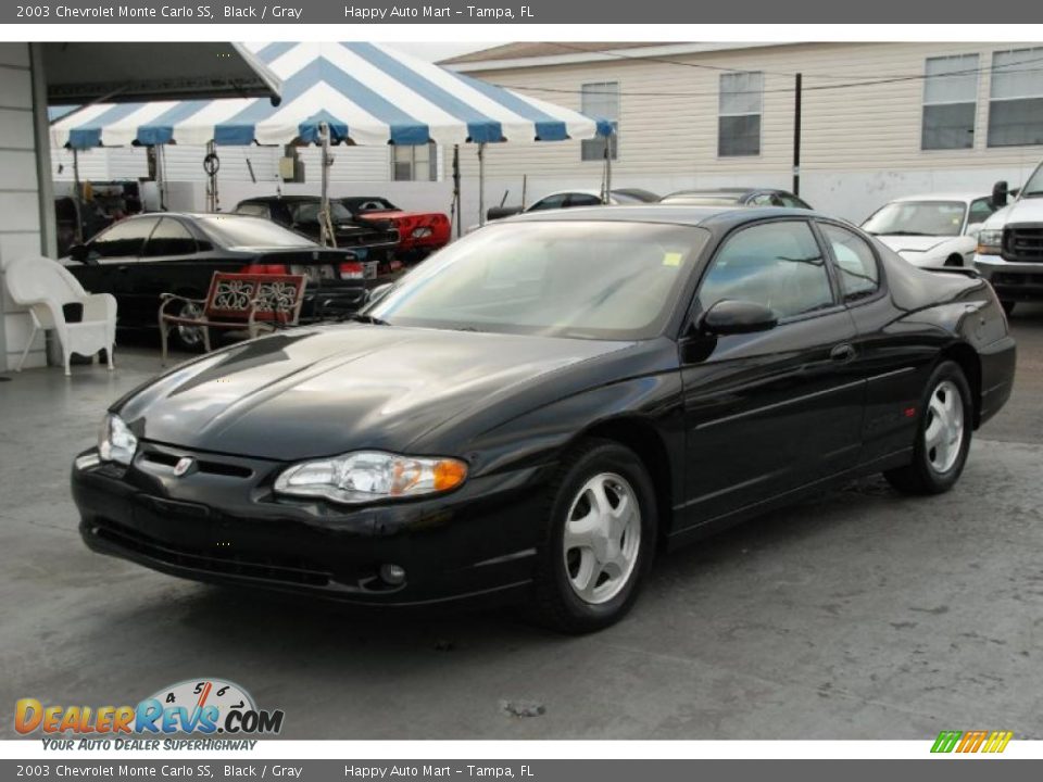 Black 2003 Chevrolet Monte Carlo SS Photo #6