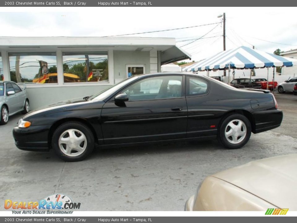 Black 2003 Chevrolet Monte Carlo SS Photo #7