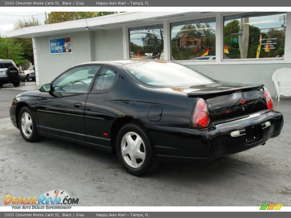 Black 2003 Chevrolet Monte Carlo SS Photo #9