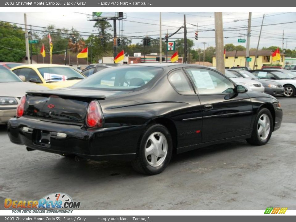 Black 2003 Chevrolet Monte Carlo SS Photo #11
