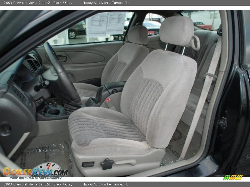 Gray Interior - 2003 Chevrolet Monte Carlo SS Photo #18