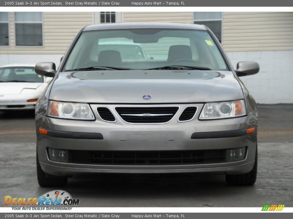 Steel Gray Metallic 2005 Saab 9-3 Arc Sport Sedan Photo #6