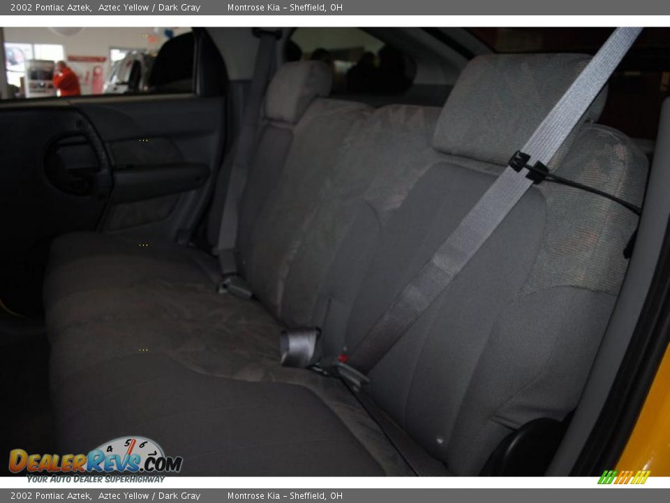 2002 Pontiac Aztek Aztec Yellow / Dark Gray Photo #15