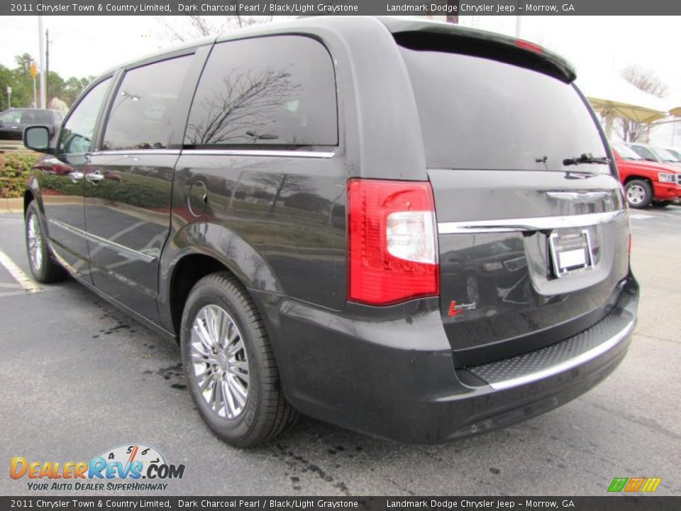Dark Charcoal Pearl 2011 Chrysler Town & Country Limited Photo #2