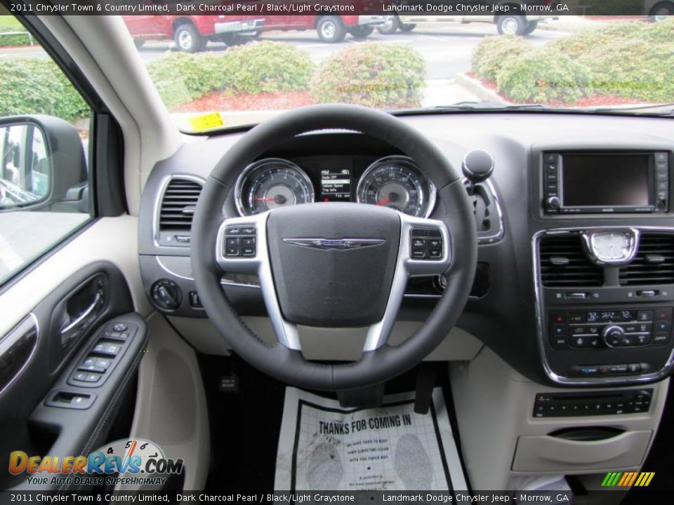 2011 Chrysler Town & Country Limited Steering Wheel Photo #12