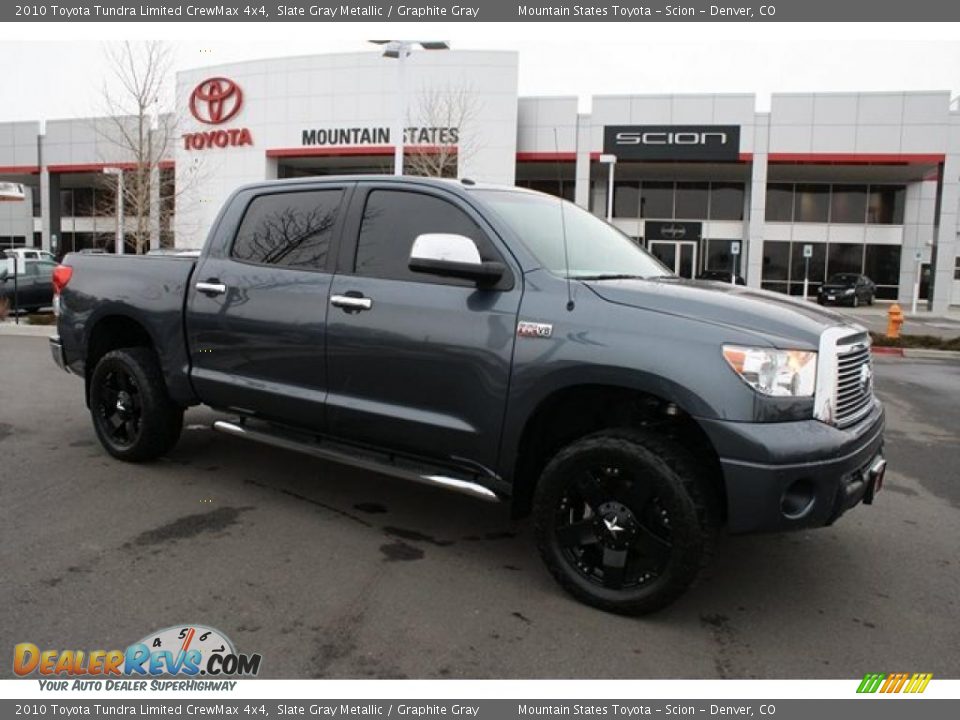 2010 Toyota Tundra Limited CrewMax 4x4 Slate Gray Metallic / Graphite Gray Photo #1