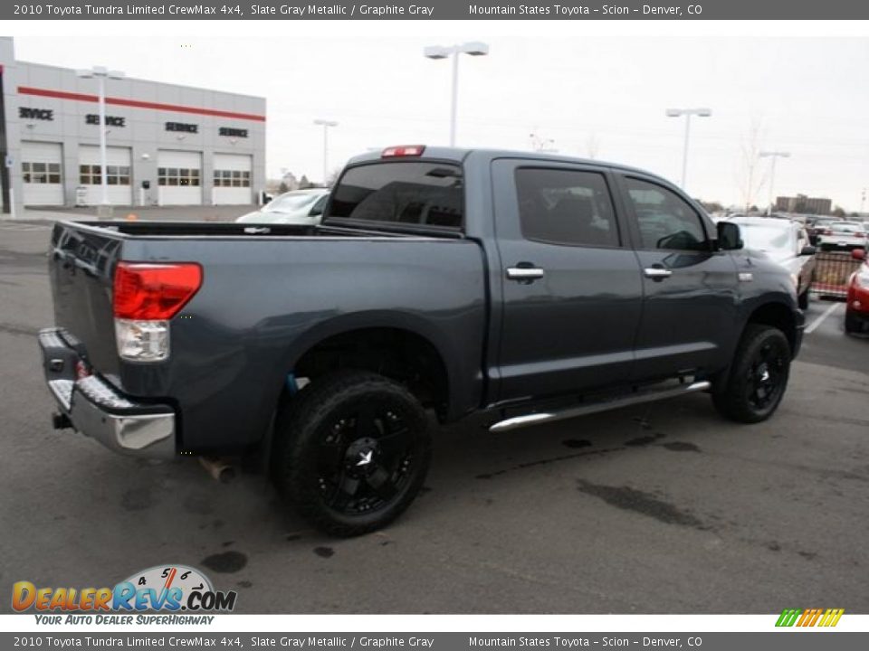 2010 Toyota Tundra Limited CrewMax 4x4 Slate Gray Metallic / Graphite Gray Photo #2