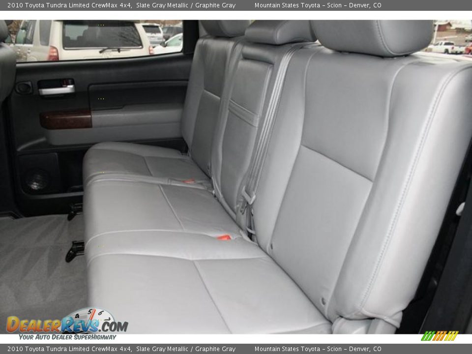 2010 Toyota Tundra Limited CrewMax 4x4 Slate Gray Metallic / Graphite Gray Photo #13