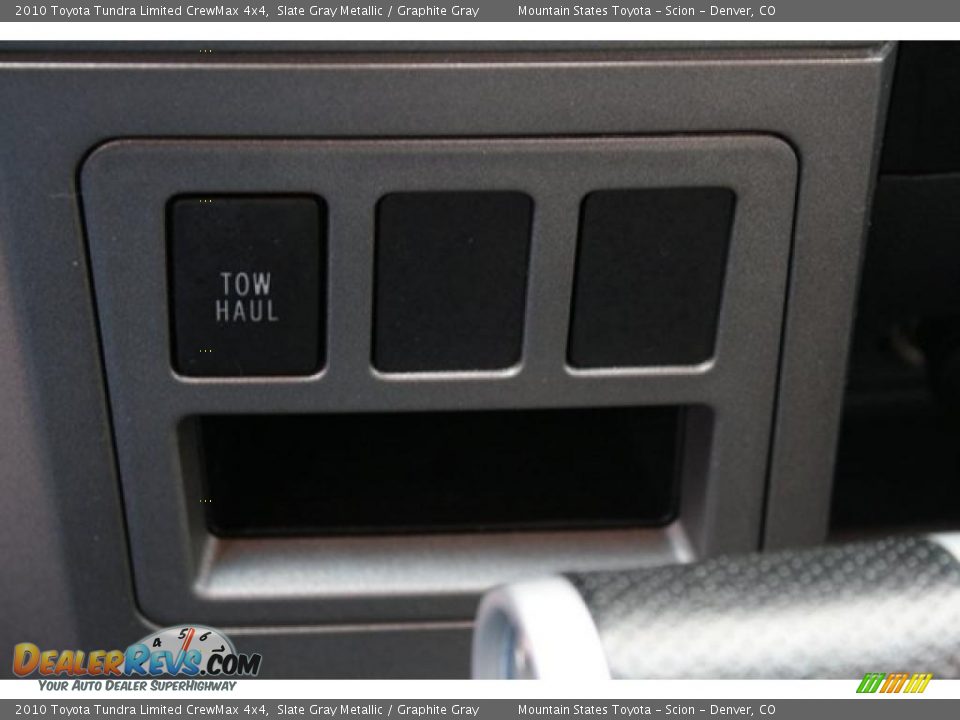 2010 Toyota Tundra Limited CrewMax 4x4 Slate Gray Metallic / Graphite Gray Photo #22