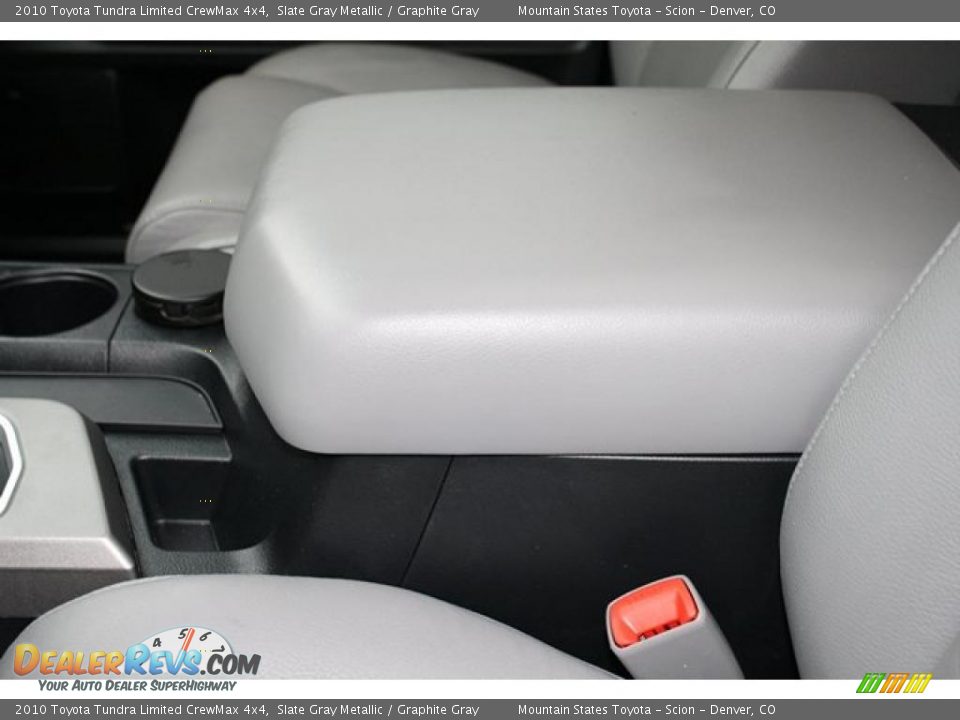 2010 Toyota Tundra Limited CrewMax 4x4 Slate Gray Metallic / Graphite Gray Photo #29