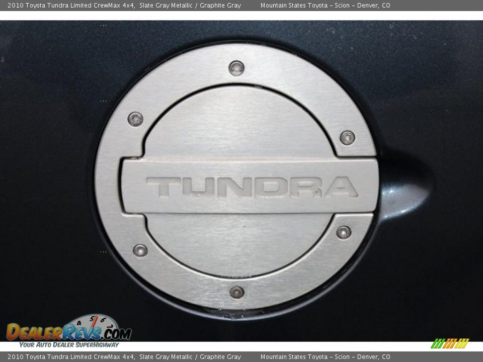 2010 Toyota Tundra Limited CrewMax 4x4 Slate Gray Metallic / Graphite Gray Photo #32