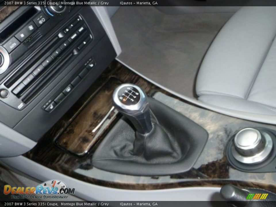 2007 BMW 3 Series 335i Coupe Montego Blue Metallic / Grey Photo #10
