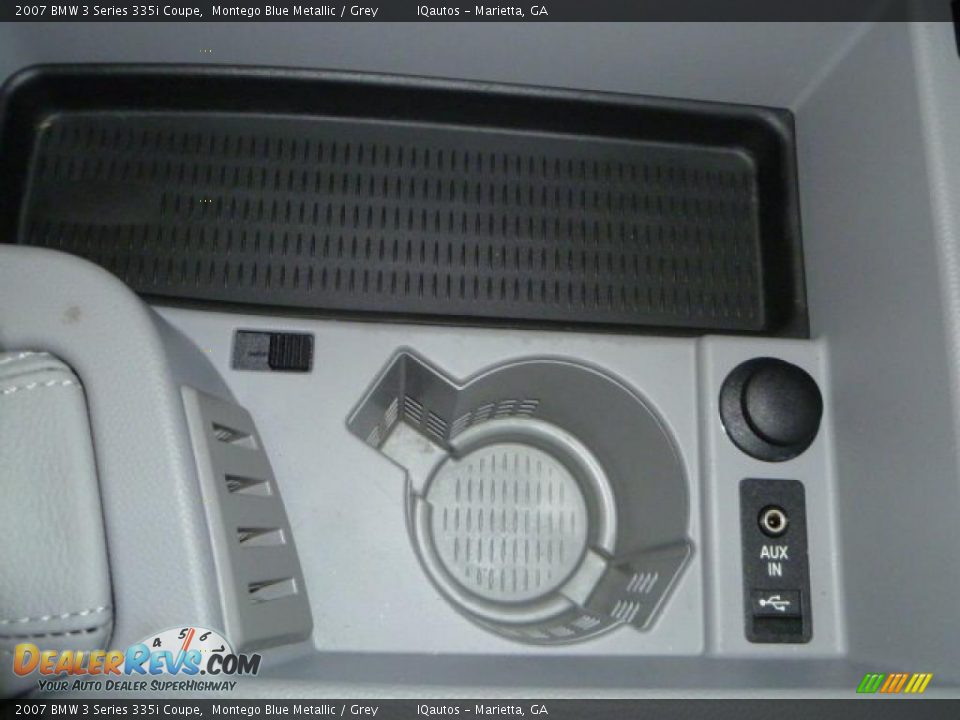 2007 BMW 3 Series 335i Coupe Montego Blue Metallic / Grey Photo #17