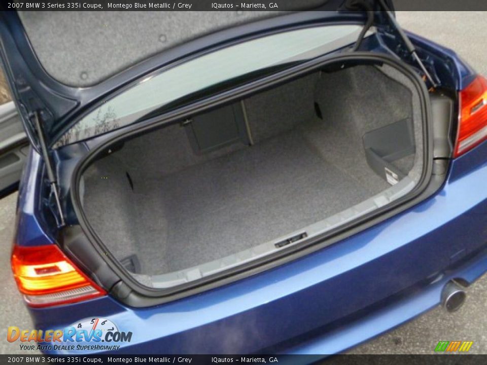 2007 BMW 3 Series 335i Coupe Montego Blue Metallic / Grey Photo #18