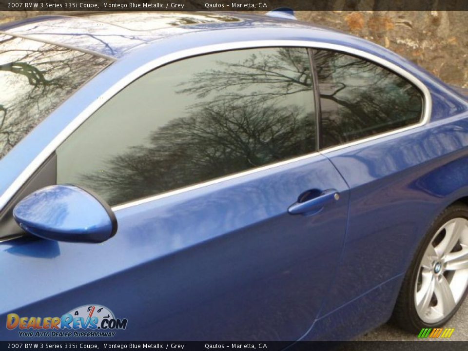 2007 BMW 3 Series 335i Coupe Montego Blue Metallic / Grey Photo #22