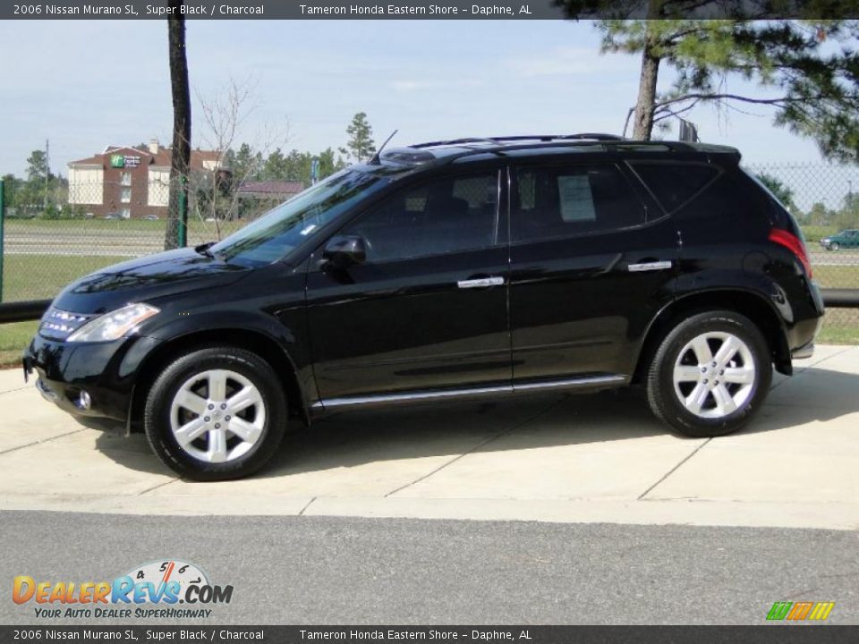 2006 Nissan murano sl black #7