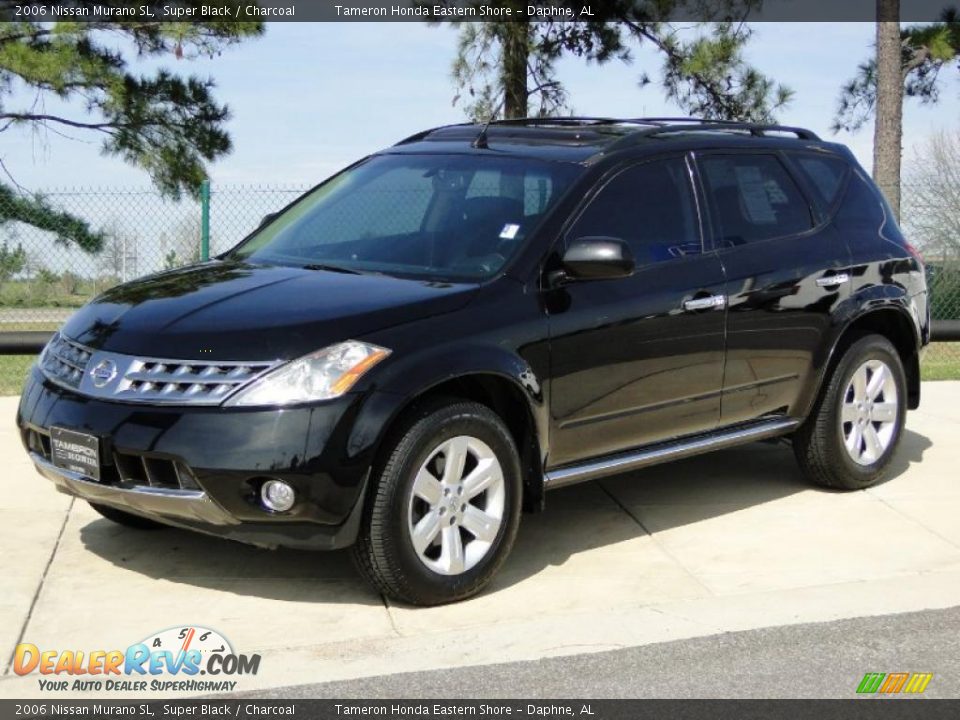 2006 Nissan murano sl black #4