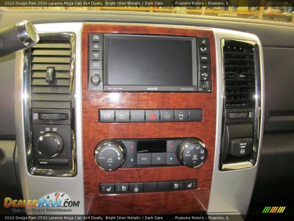 Controls of 2010 Dodge Ram 3500 Laramie Mega Cab 4x4 Dually Photo #4