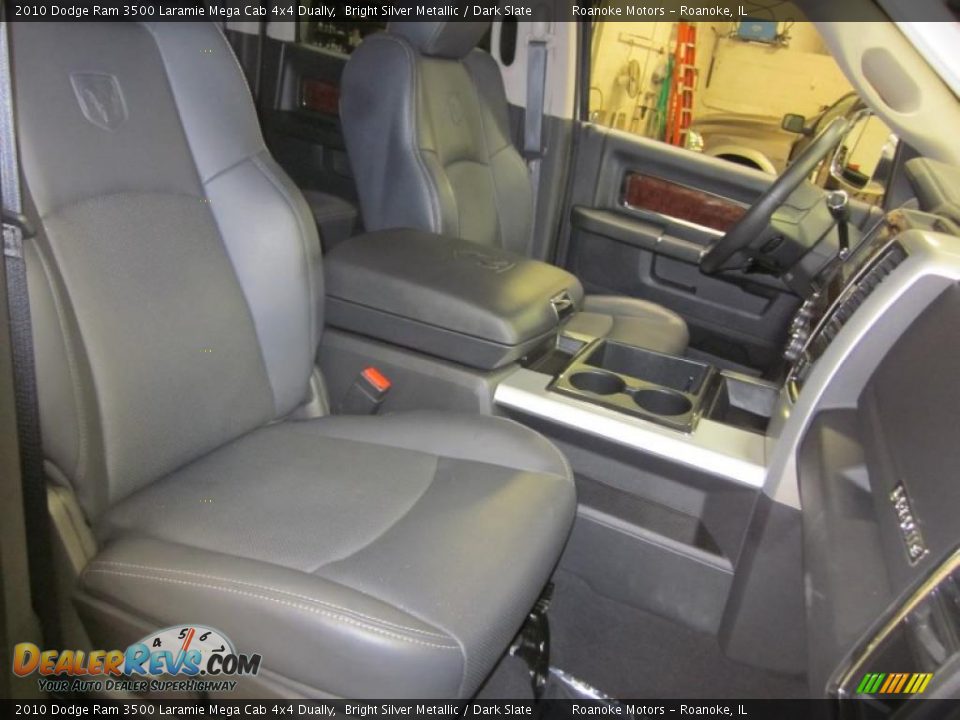 Dark Slate Interior - 2010 Dodge Ram 3500 Laramie Mega Cab 4x4 Dually Photo #9