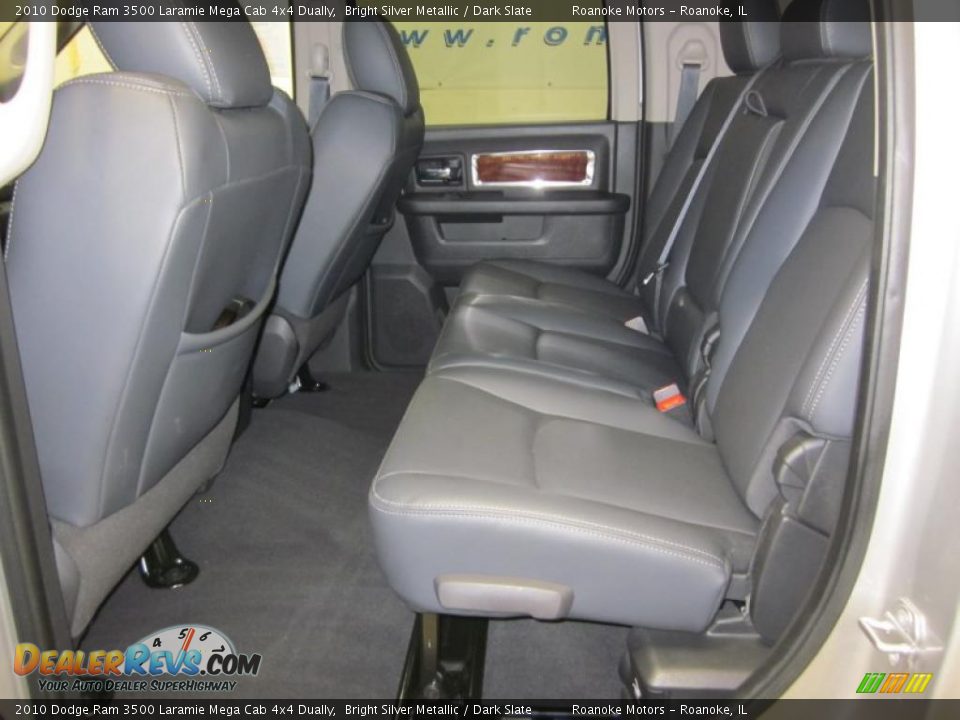 Dark Slate Interior - 2010 Dodge Ram 3500 Laramie Mega Cab 4x4 Dually Photo #20