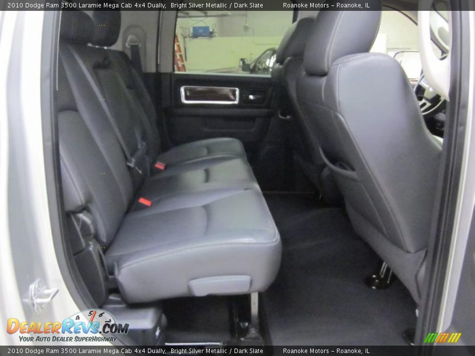 Dark Slate Interior - 2010 Dodge Ram 3500 Laramie Mega Cab 4x4 Dually Photo #22