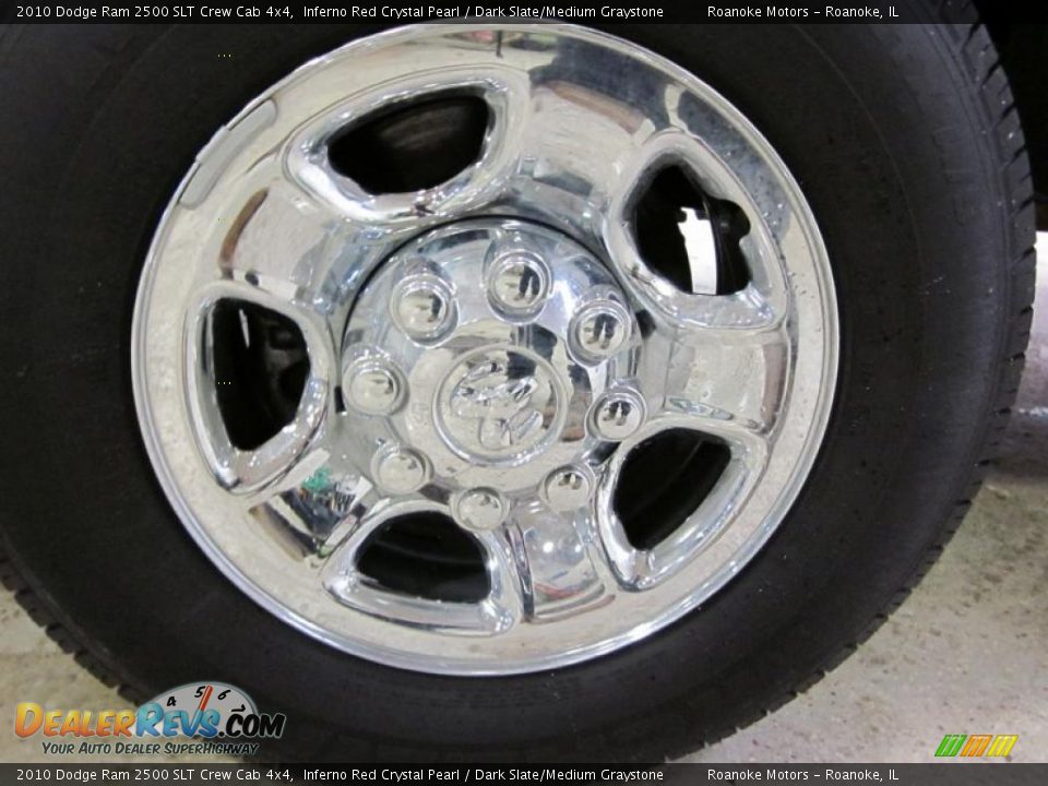 2010 Dodge Ram 2500 SLT Crew Cab 4x4 Inferno Red Crystal Pearl / Dark Slate/Medium Graystone Photo #6