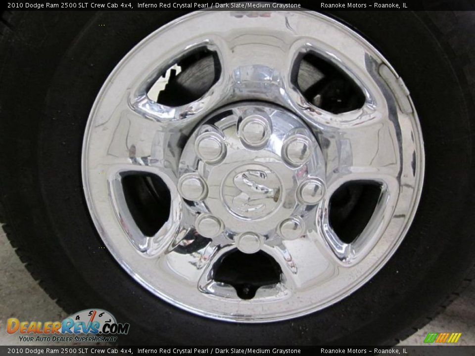 2010 Dodge Ram 2500 SLT Crew Cab 4x4 Inferno Red Crystal Pearl / Dark Slate/Medium Graystone Photo #9