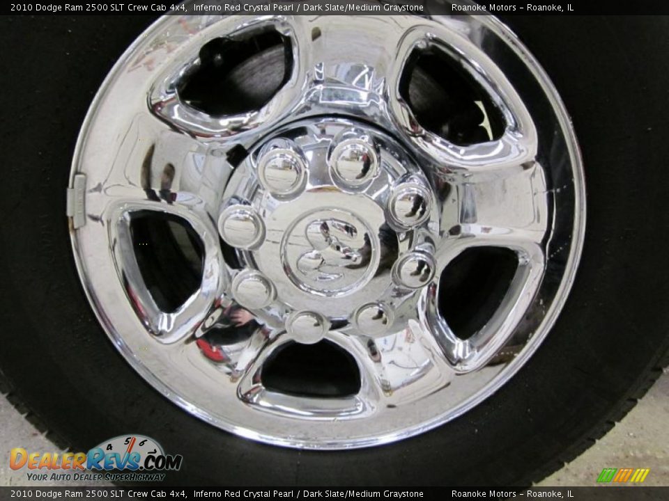 2010 Dodge Ram 2500 SLT Crew Cab 4x4 Inferno Red Crystal Pearl / Dark Slate/Medium Graystone Photo #10