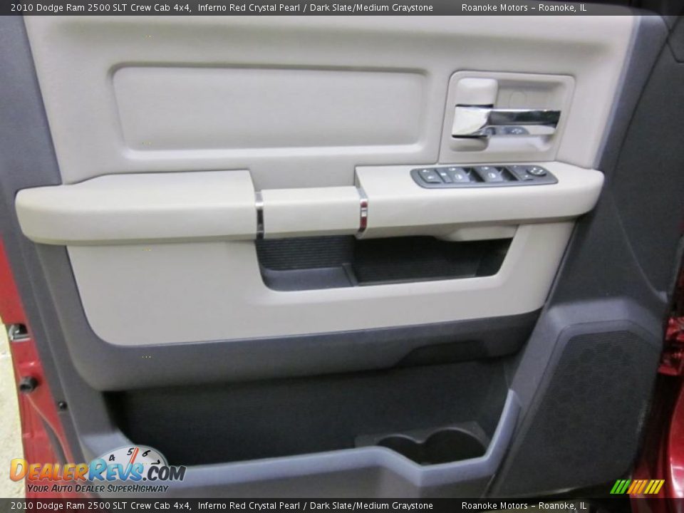 2010 Dodge Ram 2500 SLT Crew Cab 4x4 Inferno Red Crystal Pearl / Dark Slate/Medium Graystone Photo #12