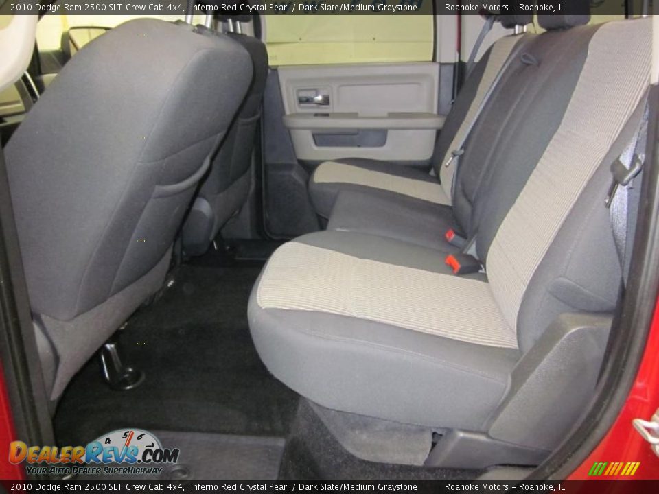 2010 Dodge Ram 2500 SLT Crew Cab 4x4 Inferno Red Crystal Pearl / Dark Slate/Medium Graystone Photo #16