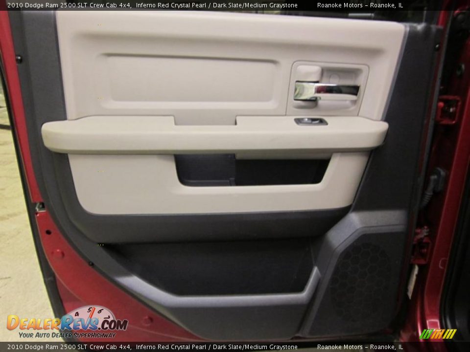 2010 Dodge Ram 2500 SLT Crew Cab 4x4 Inferno Red Crystal Pearl / Dark Slate/Medium Graystone Photo #17