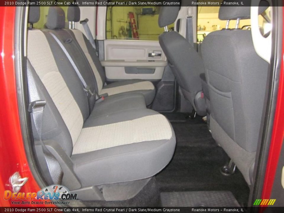 2010 Dodge Ram 2500 SLT Crew Cab 4x4 Inferno Red Crystal Pearl / Dark Slate/Medium Graystone Photo #18