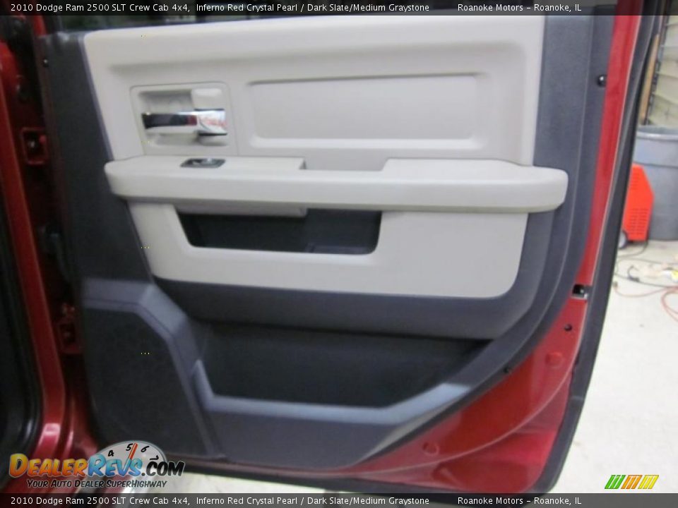 2010 Dodge Ram 2500 SLT Crew Cab 4x4 Inferno Red Crystal Pearl / Dark Slate/Medium Graystone Photo #19