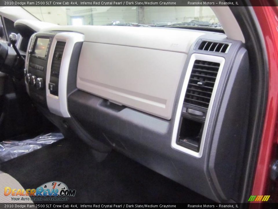 2010 Dodge Ram 2500 SLT Crew Cab 4x4 Inferno Red Crystal Pearl / Dark Slate/Medium Graystone Photo #20