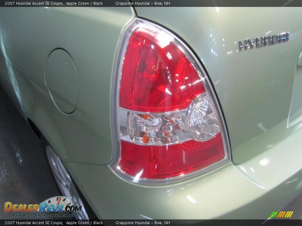 Apple Green 2007 Hyundai Accent SE Coupe Photo #15