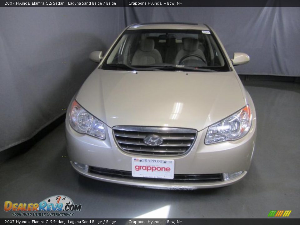 2007 Hyundai Elantra GLS Sedan Laguna Sand Beige / Beige Photo #2