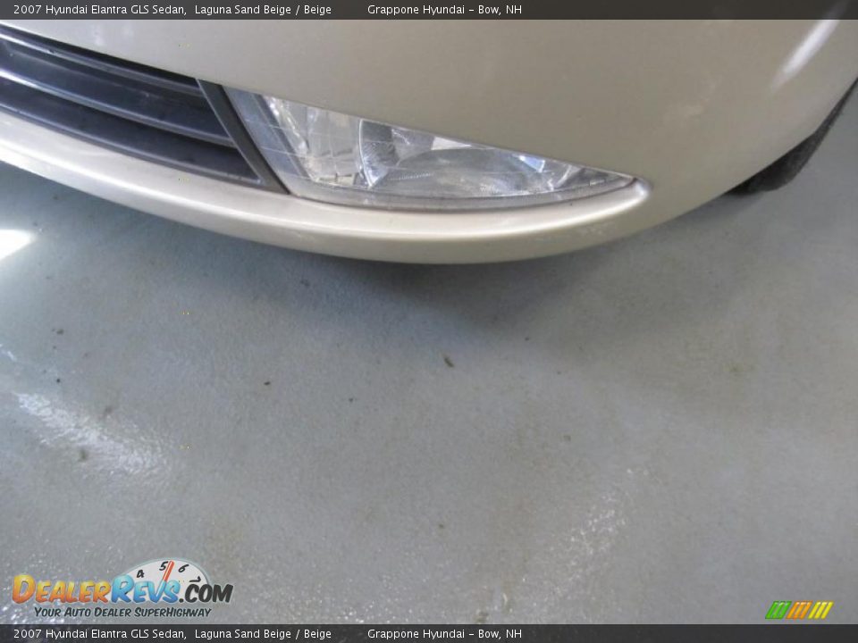 2007 Hyundai Elantra GLS Sedan Laguna Sand Beige / Beige Photo #5
