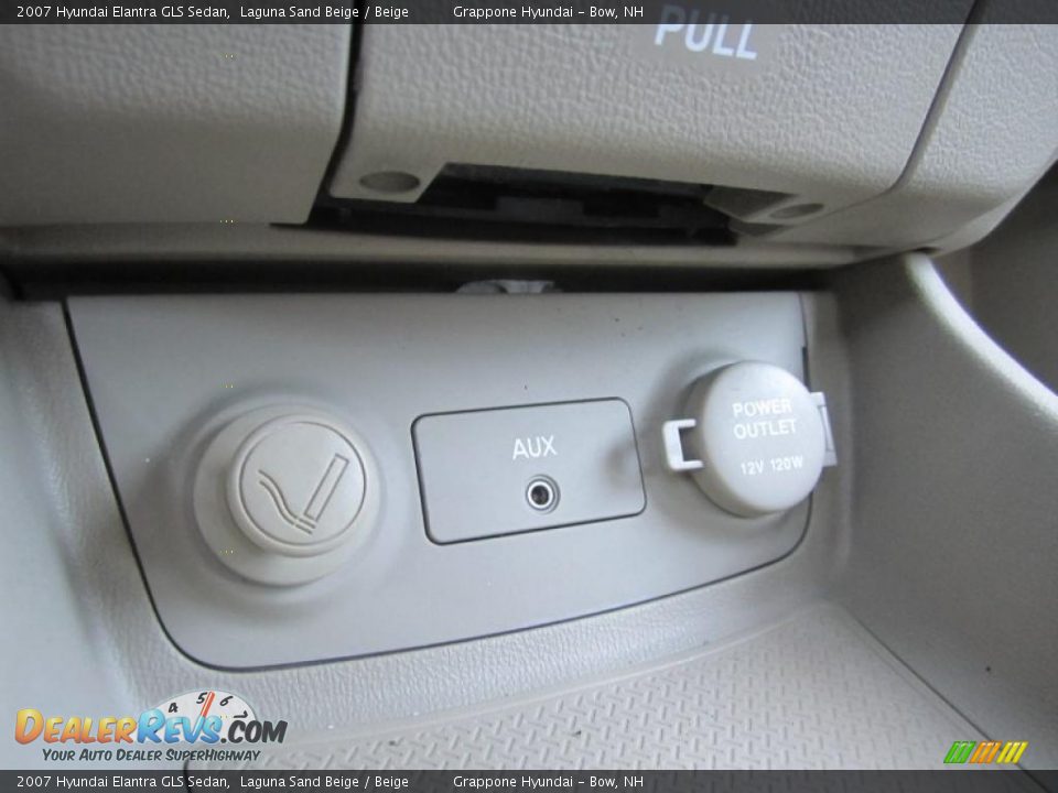 2007 Hyundai Elantra GLS Sedan Laguna Sand Beige / Beige Photo #30
