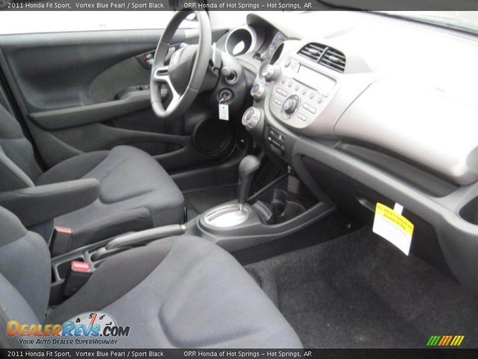 Sport Black Interior - 2011 Honda Fit Sport Photo #16