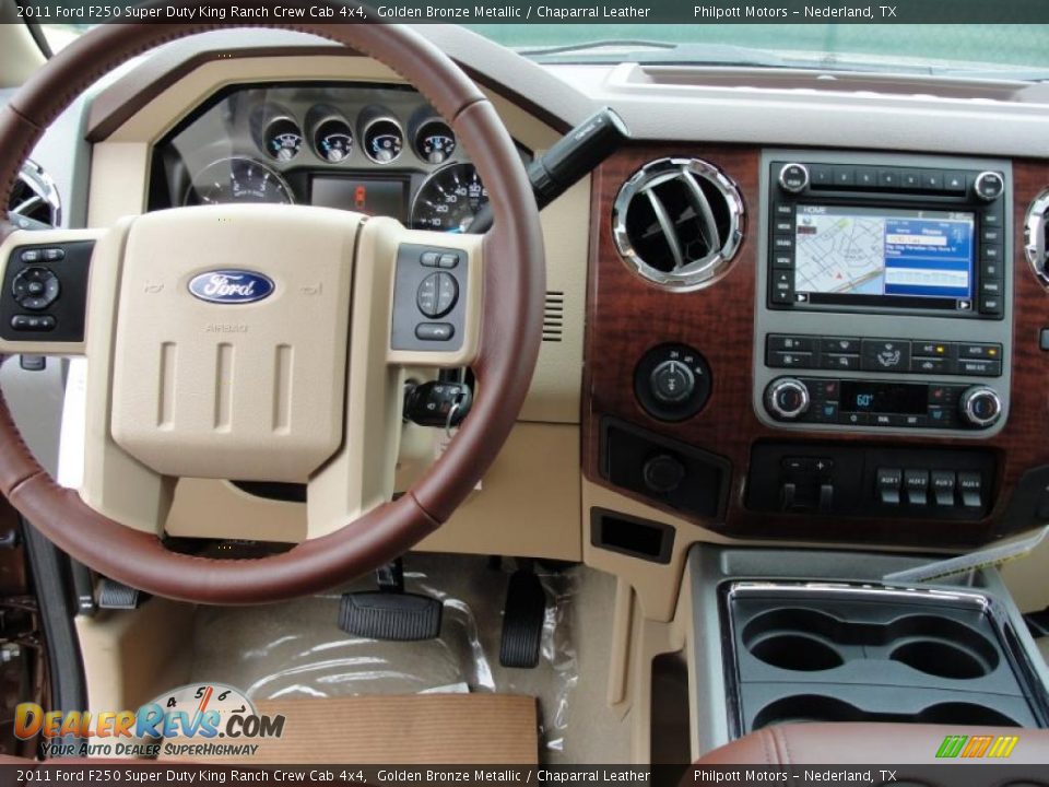 Dashboard of 2011 Ford F250 Super Duty King Ranch Crew Cab 4x4 Photo #31